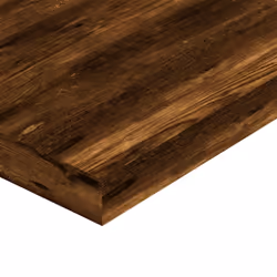 vidaXL Wall Shelves Floating Shelf Wall Rack 4 pcs Smoked Oak Engineered Wood - Additional view 6