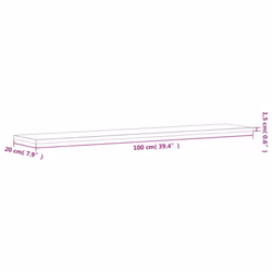 vidaXL Wall Shelves Floating Shelf Wall Rack 4 pcs Grey Sonoma Engineered Wood - Additional view 8