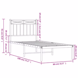 VidaXL 373681 bed frame - Additional view 8