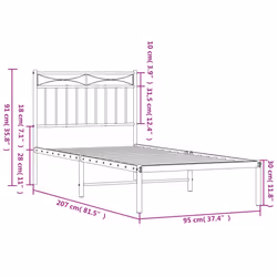 VidaXL 373684 bed frame