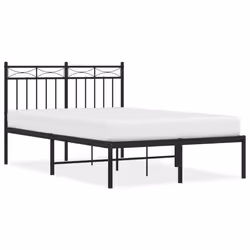 VidaXL 373689, Black, 125 cm, 2.07 m, 91 cm, 1200 x 2000 mm, 26 cm