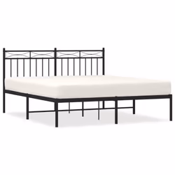 VidaXL 373694, Black, 166 cm, 2.07 m, 91 cm, 1600 x 2000 mm, 26 cm