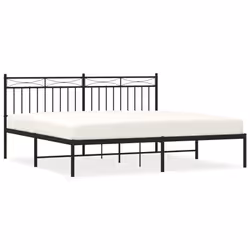 VidaXL 373695, Black, 187 cm, 2.07 m, 91 cm, 1800 x 2000 mm, 26 cm