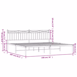 VidaXL 373697 bed frame - Additional view 7