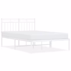 VidaXL 373738, White, 125 cm, 2.07 m, 91 cm, 1200 x 2000 mm, 26 cm