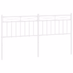 VidaXL 373775, White, Steel, 160 cm, 1660 mm, 91 cm, 30 mm