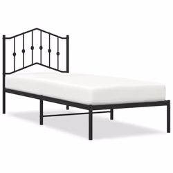 VidaXL 373781, Black, 950 mm, 196 cm, 980 mm, 900 x 1900 mm, 26 cm
