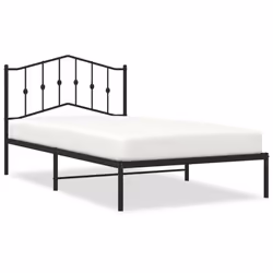 VidaXL 373785, Black, 112 cm, 2.07 m, 98 cm, 1070 x 2030 mm, 26 cm