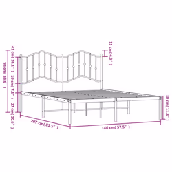 VidaXL 373790 bed frame - Additional view 8