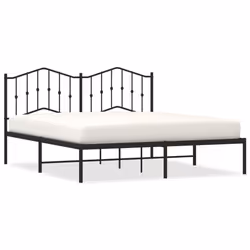 VidaXL 373793, Black, 187 cm, 2.07 m, 98 cm, 1800 x 2000 mm, 26 cm