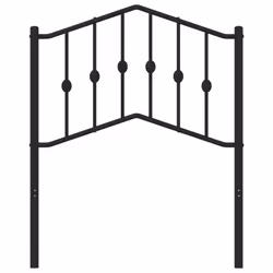 VidaXL 373815 headboard/footboard Black