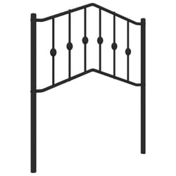 VidaXL 373816 headboard/footboard Black