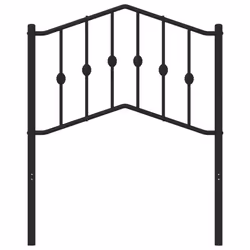 VidaXL 373816 headboard/footboard Black