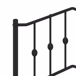 VidaXL 373823 headboard/footboard Black - Additional view 5