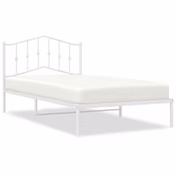 VidaXL 373834, White, 112 cm, 2.07 m, 98 cm, 1070 x 2030 mm, 26 cm