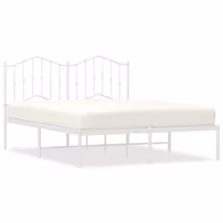 VidaXL 373838, White, 146 cm, 196 cm, 98 cm, 1400 x 1900 mm, 26 cm