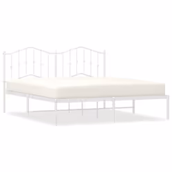 VidaXL 373841, White, 166 cm, 2.07 m, 98 cm, 1600 x 2000 mm, 26 cm