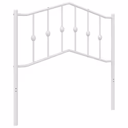 vidaXL Metal Headboard Bedroom Home Decor Bed Header Guest Room Bed Headboard - 90 cm