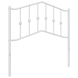 vidaXL Metal Headboard Bedroom Home Decor Bed Header Guest Room Bed Headboard - 90 cm