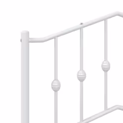 vidaXL Metal Headboard Bedroom Home Decor Bed Header Guest Room Bed Headboard - 90 cm - Additional view 4