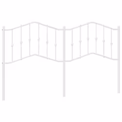 vidaXL Metal Headboard Bedroom Home Decor Bed Header Guest Room Bed Headboard - 160 cm