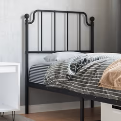 VidaXL 373913 headboard/footboard Black