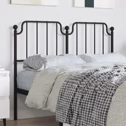 VidaXL 373918 headboard/footboard Black