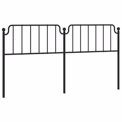 VidaXL 373924, Black, Steel, 193 cm, 1980 mm, 102 cm, 40 mm