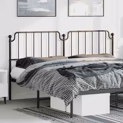 VidaXL 373924 headboard/footboard Black