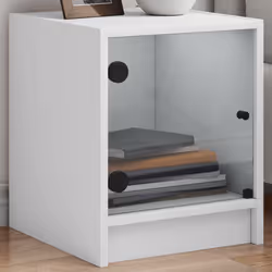 VidaXL 836343 nightstand/bedside table White