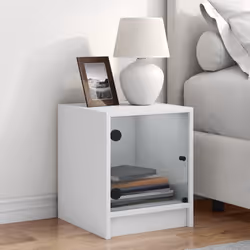 VidaXL 836343 nightstand/bedside table White