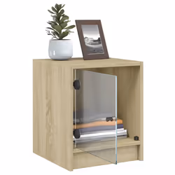 VidaXL 836348 nightstand/bedside table Oak - Additional view 5
