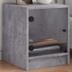VidaXL 836350 nightstand/bedside table Concrete colour