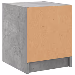 VidaXL 836350 nightstand/bedside table Concrete colour - Additional view 8