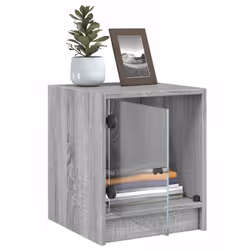 VidaXL 836353 nightstand/bedside table Oak - Additional view 5