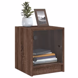 VidaXL 836355 nightstand/bedside table Oak - Additional view 4