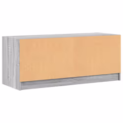 vidaXL TV Cabinet with Glass Doors TV Stand Entertainment Centre Grey Sonoma - Additional view 7