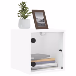 VidaXL 836462 nightstand/bedside table White - Additional view 4