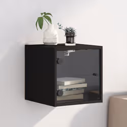 VidaXL 836464 nightstand/bedside table Black
