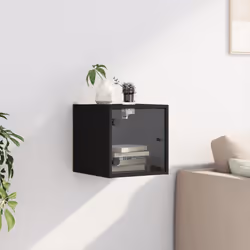VidaXL 836464 nightstand/bedside table Black