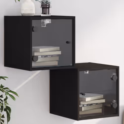 VidaXL 836465 nightstand/bedside table Black