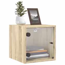 VidaXL 836467 nightstand/bedside table Oak - Additional view 4