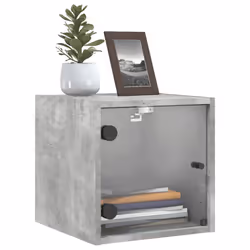 VidaXL 836468 nightstand/bedside table Concrete colour - Additional view 4