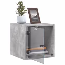VidaXL 836468 nightstand/bedside table Concrete colour - Additional view 5