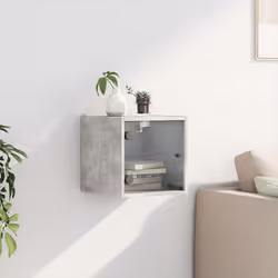 VidaXL 836469 nightstand/bedside table Concrete colour