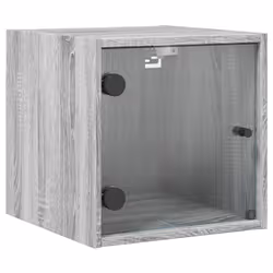 VidaXL 836473, Oak, Glass, Wood, 60 kg, 350 mm, 370 mm, 350 mm