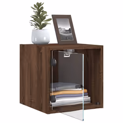 VidaXL 836474 nightstand/bedside table Oak - Additional view 5