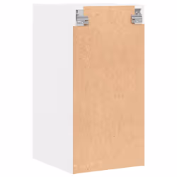 vidaXL Wall Cabinet with Glass Doors Bathroom Wall Storage Cabinet Grey Sonoma - white - Additional view 7