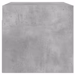 vidaXL Wall Cabinets with Glass Doors Bathroom Cupboard Wall Storage Cabinet - concrete grey, 2 pcs - Additional view 7