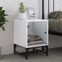 VidaXL 836518 nightstand/bedside table White